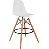 ΣΚΑΜΠΟ ΜΠΑΡ RENATA HM0173.01 ΛΕΥΚΟ 58x56x107Υ εκ. (σετ 4 τεμαχίων)