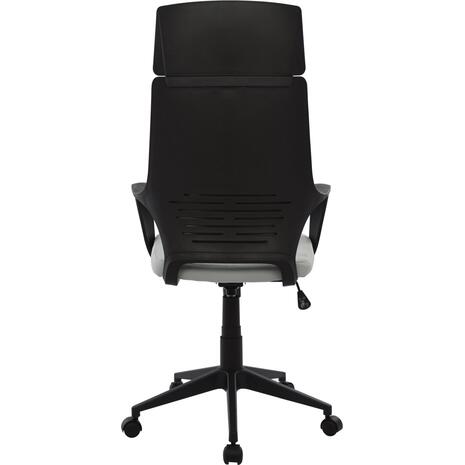 ΚΑΡΕΚΛΑ ΓΡΑΦΕΙΟΥ ANIVIA HM1073.21 ΓΚΡΙ & ΣΚΕΛΕΤΟ ΜΑΥΡΟ 64x61x127 cm (Γκρι)