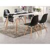 ΣΕΤ ΤΡΑΠΕΖΑΡΙΑΣ 5ΤΜΧ ΜΕ ΤΡΑΠΕΖΙ MINIMAL & ΚΑΡΕΚΛΑ TWIST HM10192 120x80x73 cm