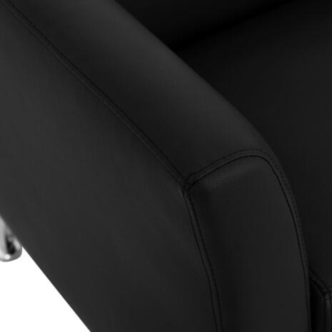 ΚΑΝΑΠΕΣ 3ΘΕΣΙΟΣ KIANA HM3122.31 ΜΕ ΜΑΥΡΟ PU 180x75x71 εκ.