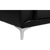ΚΑΝΑΠΕΣ 2ΘΕΣΙΟΣ KΕΝΖΙΕ HM3121.21 ΜΕ ΜΑΥΡΟ PU 142x81x81 εκ.