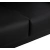 ΚΑΝΑΠΕΣ 2ΘΕΣΙΟΣ KΕΝΖΙΕ HM3121.21 ΜΕ ΜΑΥΡΟ PU 142x81x81 εκ.