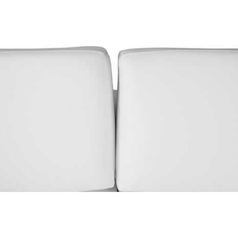 ΚΑΝΑΠΕΣ 3ΘΕΣΙΟΣ KENZIE HM3121.32 ΜΕ ΛΕΥΚΟ PU 190x81x81 εκ.