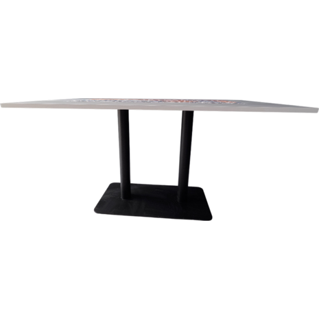 Τραπέζι με βαφή λάκας "Φουρτούνα" 140 x 70cm (EGP10) (Διάφορα χρώματα)
