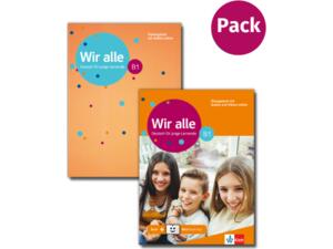 Wir alle B1, Übungsbuch mit Glossar und Audios & Videos + Klett Book-App-Code (978-960-582-16-6)