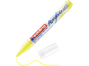 Μαρκαδόρος ακρυλικός Edding 5100 2-3mm fluorescent yellow