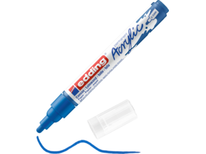 Μαρκαδόρος ακρυλικός Edding 5100 2-3mm gentian blue