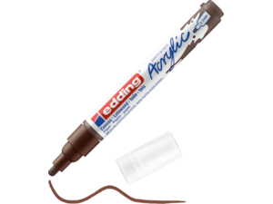 Μαρκαδόρος ακρυλικός Edding 5100 2-3mm chocolate brown