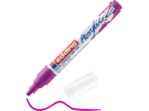 Μαρκαδόρος ακρυλικός Edding 5100 2-3mm berry