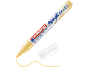 Μαρκαδόρος ακρυλικός Edding 5100 2-3mm pastel yellow