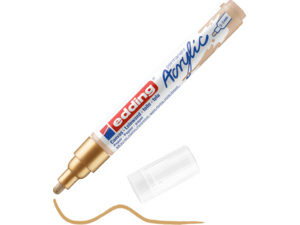 Μαρκαδόρος ακρυλικός Edding 5100 2-3mm gold