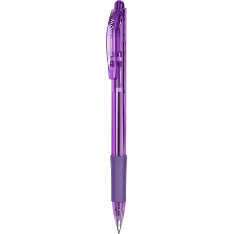 Στυλό διαρκείας Pentel BK417 0.7mm με κουμπί μωβ