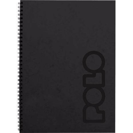Τετράδιο σπιράλ Polo Classic Note  2 Θεμάτων 17x25cm σε διάφορα χρώματα (9-19-081) (Διάφορα χρώματα)