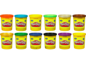 Play-Doh Μονό Βαζάκι 112gr σε διάφορα χρώματα  (B6756)