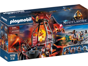 Playmobil Novelmore Knights Burnham Raiders Lava Mine 70390
