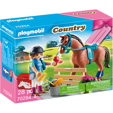 Playmobil Country Φροντίζοντας το άλογο 70294