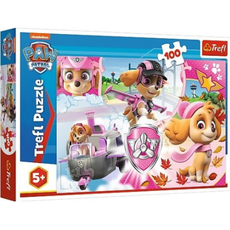 Πάζλ Trefl Paw Patrol Girl 100 τμχ 41X27.5cm