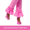 Συλλεκτική Κούκλα Barbie Deluxe Style S4 Με Ροζ Φόρμα Και Κοτσιδάκια 3+