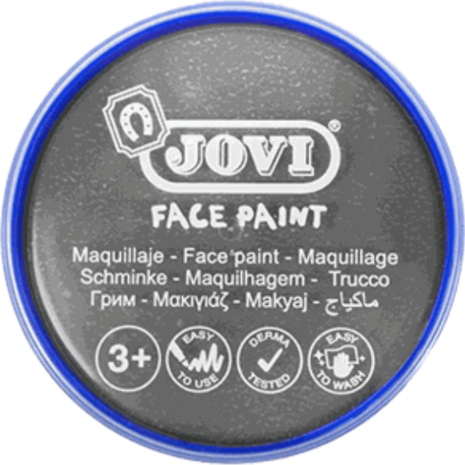 Χρώμα προσώπου JOVI Face Paint 8ml Ασημί (Ασημί)