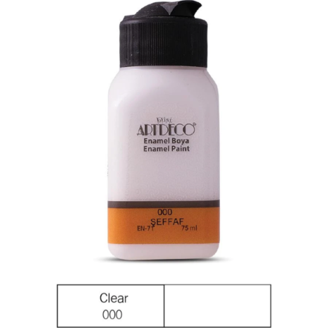 Χρώμα για Γυαλί/Κεραμικό Artdeco Enamel 75ml Clear 000
