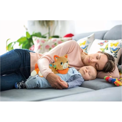 Baby Clementoni Βρεφικό Παιχνίδι Γατούλα Χαλαρώνω Και Ηρεμώ