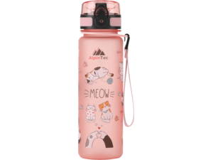 Παγούρι πλαστικό AlpinTec Mood 500ml Meow/Pink