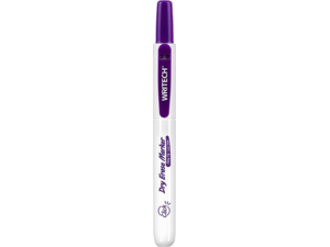 Μαρκαδόρος πίνακα με κουμπί Writech Retractable Dry Erase Marker 2mm W-709 Purple (Μωβ)