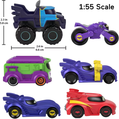 Fisher Price Αυτοκινητάκι Bam The Batmobile (διάφορα σχέδια)
