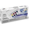 Κασετίνα Winsor & Newton Cotman Νερομπογιές με 8 πλακάκια Floral & Πινέλο