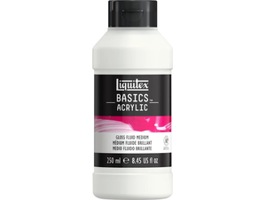 Βερνίκι διάφανο ακρυλικό Liquitex Basics Gloss Fluid Medium 250ml