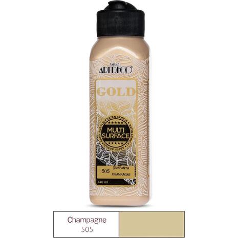 Ακρυλικό χρώμα ArtDeco Multi Surface 140ml Champagne (505)