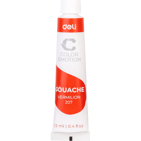 Σετ 24 ακρυλικών χρωμάτων των 12ml Deli color emotion (Διάφορα χρώματα)