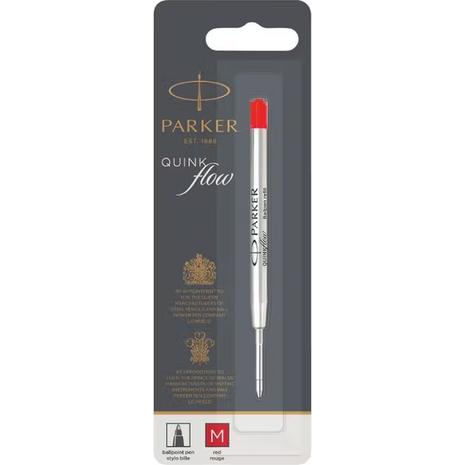 Ανταλλακτικό Parker Ballpen Κόκκινο Medium (Κόκκινο)