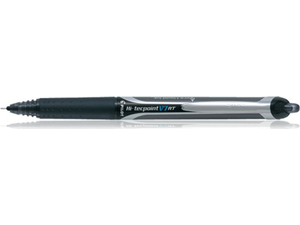 Μαρκαδόρος γραφής Pilot V7 Hi-Tecpoint RT υγρής μελάνης με κουμπί 0.7mm Μαύρο (BXRT-V7B) (Μαύρο)