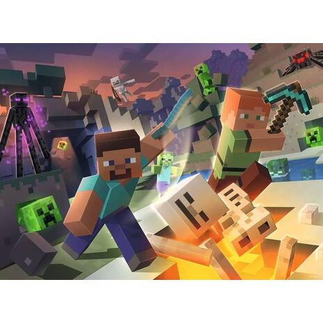 Παζλ Ravensburger Monster Minecraft 100XXL