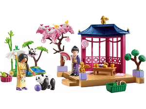 Playmobil Ασιατικός Κήπος Με Κιόσκι & Πάντα 71762