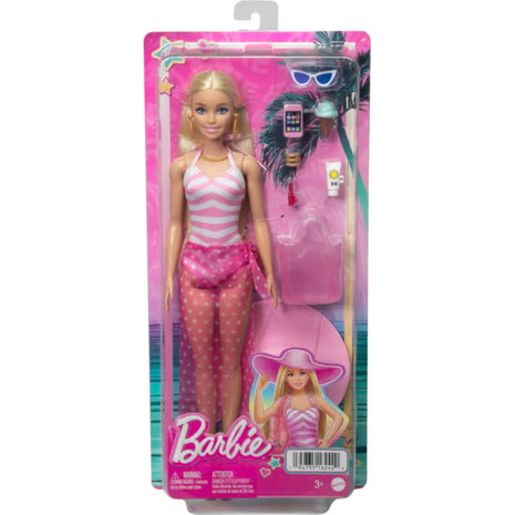 Mattel Barbie Beach Glam Με Αξεσουάρ