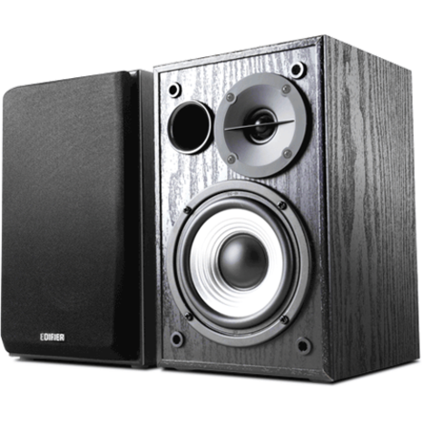 Αυτοενισχυόμενα Ηχεία Edifier 2 Δρόμων R980T 24W (Ζεύγος) Μαύρα