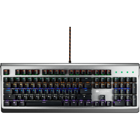 Ενσύρματο πληκτρολόγιο Canyon Interceptor Mechanical Gaming Keyboard - CND-SKB8-US
