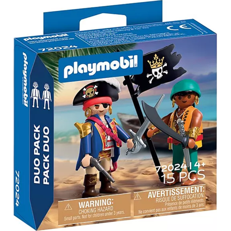 Playmobil Duo Pack Πειρατές 72024