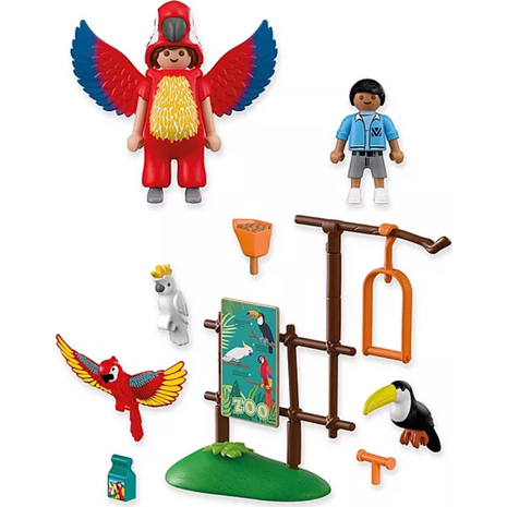 Playmobil Animals & Friends Ταΐζοντας τα πουλιά του πάρκου 72074