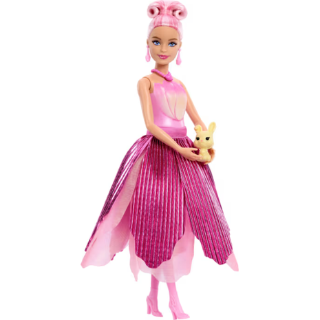 Barbie Petal Pop- Ροζ Τουλίπα (JMF57)