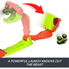 Παιχνιδολαμπάδα Mattel hot wheels monster trucks πίστα - Επίθεση φιδιού (JJN44)