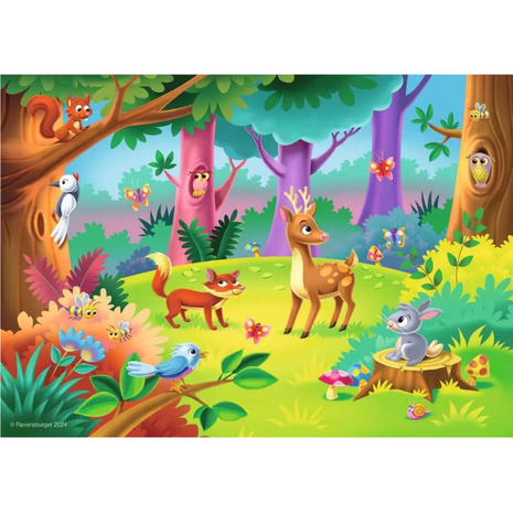 Ravensburger Τα Πρώτα μου Παζλ: Πόσα μετράς; 4 σε 1