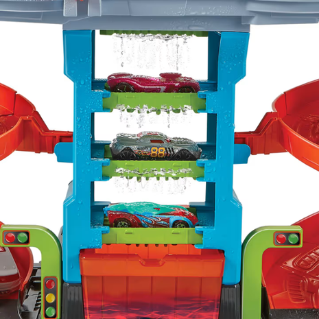 Hot wheels mega πλυντήριο χρωμοκεραυνών