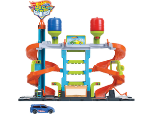 Hot wheels mega πλυντήριο χρωμοκεραυνών