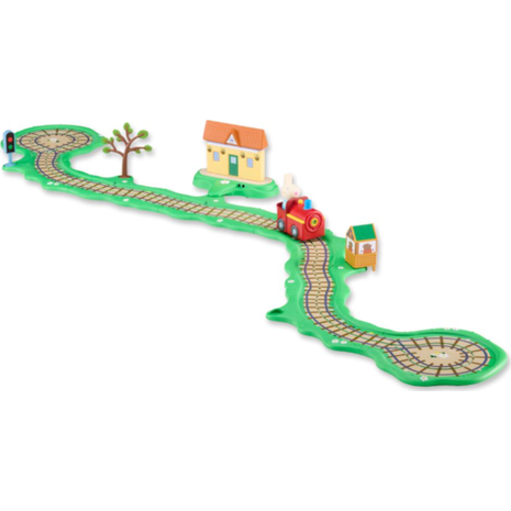 Peppa Pig Whizz Around Το Τρένο Του Παππού Γουρουνάκι (08344)