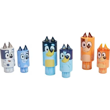 Bluey Ξύλινο Σπίτι Βαλιτσάκι με 6 Φιγούρες (BLYA1000)