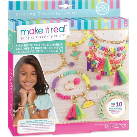 Make It Real Neo-Brite Chains And Charms 49286