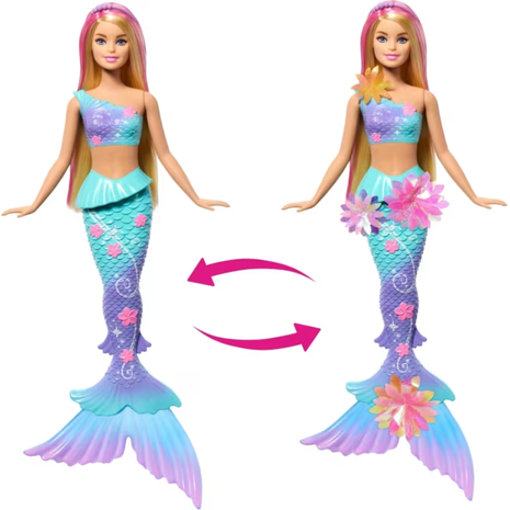 Barbie - Μαγική γοργόνα που ανθίζει - ξανθιά